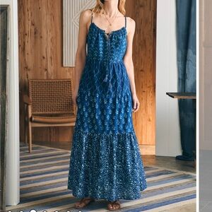 NWT Faherty Sun Chaser Maxi Dress- Size XL